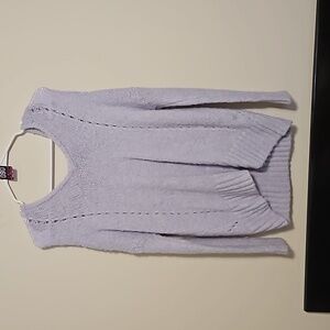 American Eagle  light purple tunic hooded sweater. In EUC